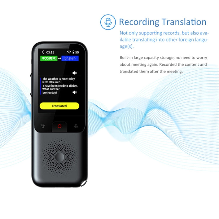 T11 Intelligent Voice Translator WIFI Artificial Intelligence Language Translation -  by PMC TechLife | Online Shopping South Africa | PMC TechLife