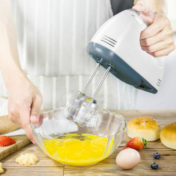 Whisk Electric Household Mini Whisk Baking Small Whipped Cream Machine, Specification:UK Plug+4 Stirring Rods
