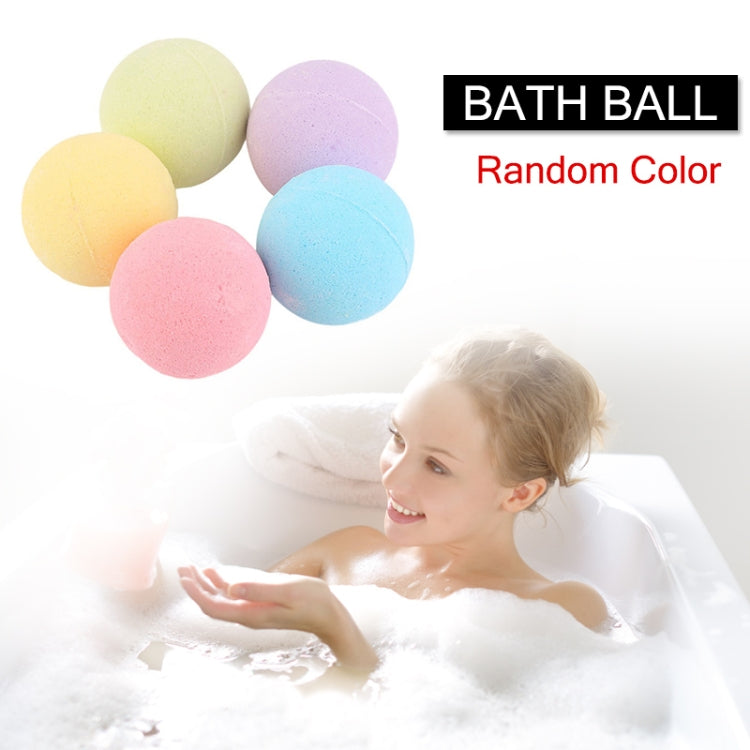 3 PCS 10g Natural Bubble Shower Bombs Ball Bath Salt Body Essential Oil Bath Ball(Yellow) - Bath Supplies by PMC TechLife | Online Shopping South Africa | PMC TechLife