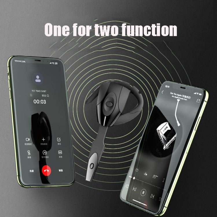 PS3 Bluetooth 5.0 Scorpion Unilateral Hanging Ear Bluetooth Earphone Black Hole Headset - Bluetooth Earphone by PMC TechLife | Online Shopping South Africa | PMC TechLife