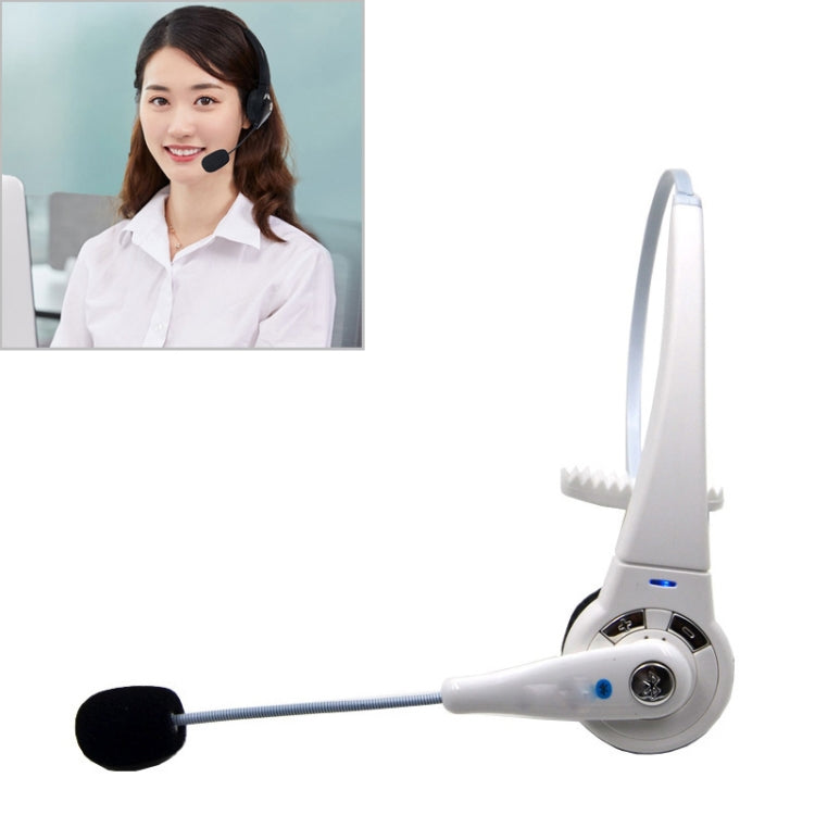 PS3 Headset Wireless Headphones Bluetooth Earphone Bluetooth 5.0(White) - Bluetooth Earphone by PMC TechLife | Online Shopping South Africa | PMC TechLife