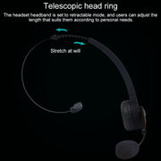 PS3 Headset Wireless Headphones Bluetooth Earphone(Black)