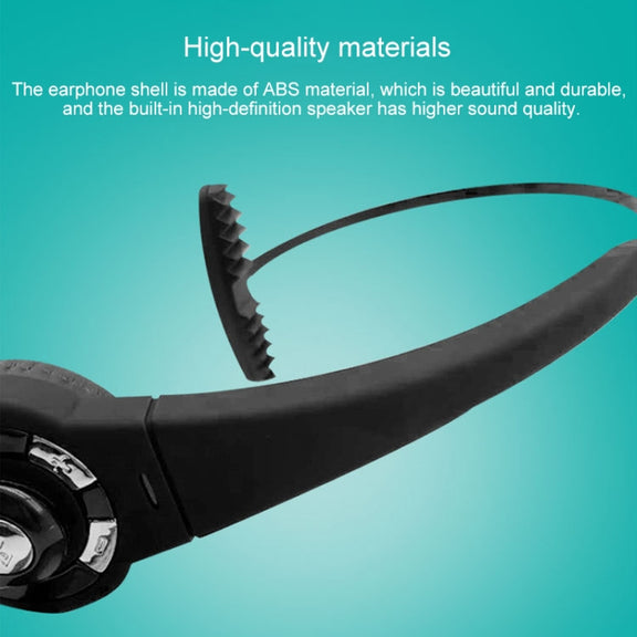 PS3 Headset Wireless Headphones Bluetooth Earphone(Black)