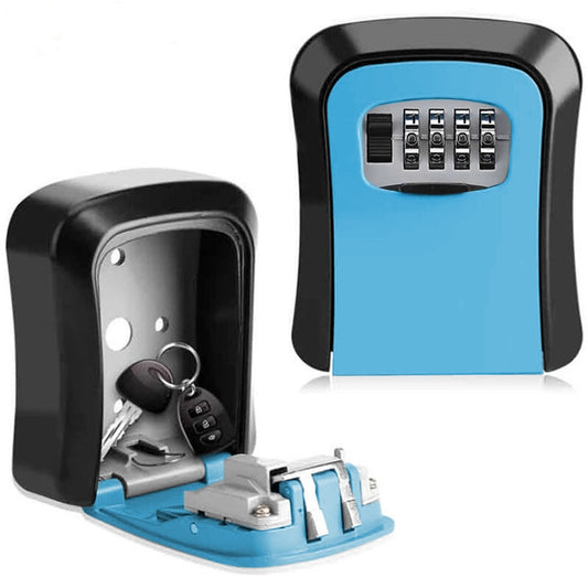 HG2 Arc Wall Mounted Password Key Box(Blue) - Safety Box by PMC Jewellery | Online Shopping South Africa | PMC Jewellery | Buy Now Pay Later Mobicred