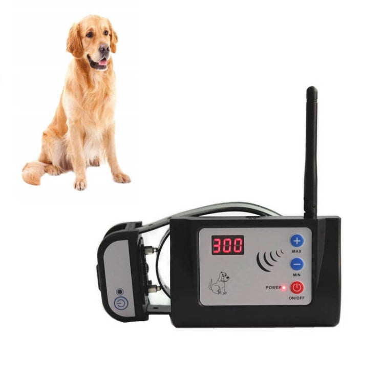 300 Meters Smart Wireless Pet Fence Waterproof Collar with Night Reflective Yarn Protective Fence, Specification:  2 in 1 570G - Training Aids by PMC TechLife | Online Shopping South Africa | PMC TechLife