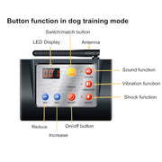 2 In 1 Smart Wireless Water-resistant Fence Remote Dog Trainer with Collar, Style:700G(EU Plug)