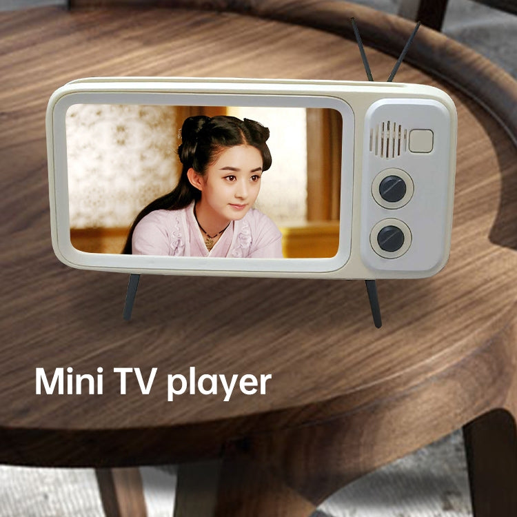 Q02 Retro Desktop Lazy Live TV Phone Holder for 4.7~6.2 inch Display Mobile Phone(Orange) - Desktop Holder by PMC TechLife | Online Shopping South Africa | PMC TechLife