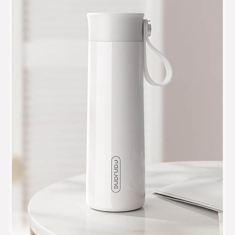 FANJANE Reminder Drinking Smart Thermos Cup(White) - free shipping - PMC Jewellery - Order now!