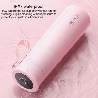FANJANE Reminder Drinking Smart Thermos Cup(White) - free shipping - PMC Jewellery - Order now!