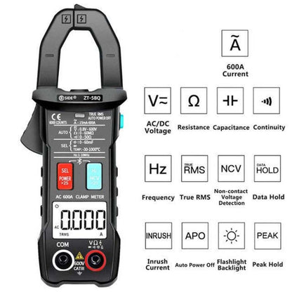 BSIDE  Bluetooth 5.0 6000 Words High Precision Smart AC Clamp Meter, Specification: ZT-5BQ - free shipping - PMC Jewellery - Order now!