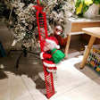 Electric Santa Claus Toy Christmas Children Gift Decoration, Specification: Red Ladder - Ornaments by PMC TechLife | Online Shopping South Africa | PMC TechLife