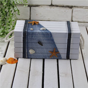 3 In 1 Wooden Storage Box Jewelry Boxes Wooden Box Decoration(Gray Set)