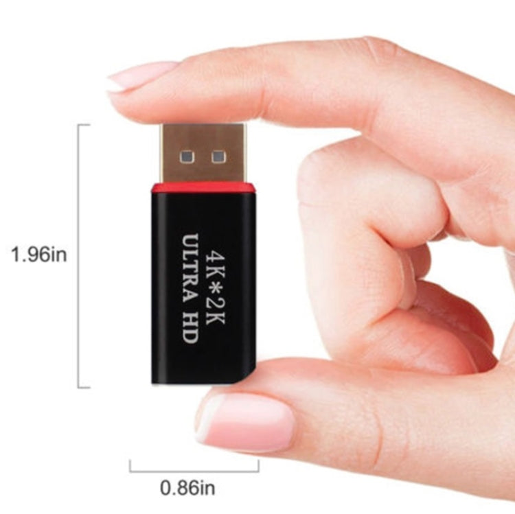 DP to HDM Adapter Displayport/M to AF 4K Adapter - Converter by PMC TechLife | Online Shopping South Africa | PMC TechLife