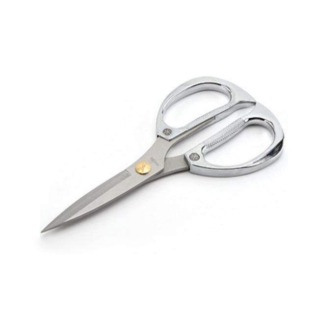 K82 Stainless Steel Alloy Scissors Multifunctional Household Powerful Diamond Scissors(Silver)
