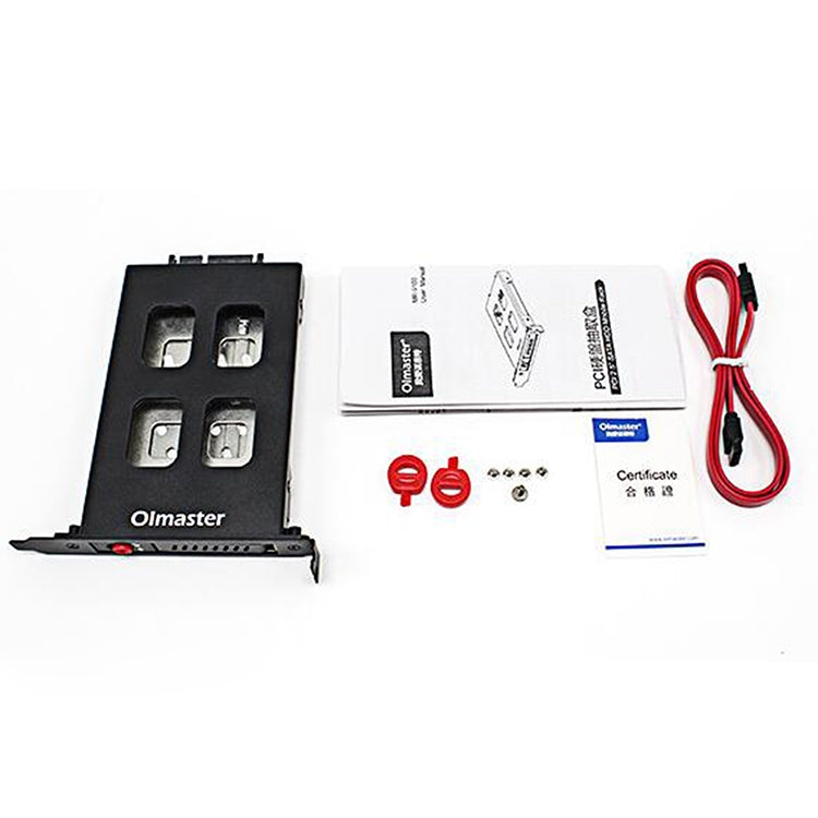 OImaster MR-9100 PCI Single-Disk Hard Disk Box Built-In Hard Disk Rack - Caddies & Enclosures by PMC TechLife | Online Shopping South Africa | PMC TechLife