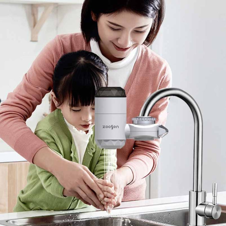 Zoosen Electric Hot Water Faucet Connection Type Instant Hot Water Faucet CN Plug, Style:White + Leak Protection - Faucets & Accessories by zoosen | Online Shopping South Africa | PMC TechLife | Buy Now Pay Later Mobicred