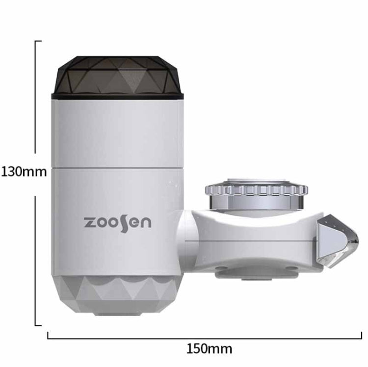 Zoosen Electric Hot Water Faucet Connection Type Instant Hot Water Faucet CN Plug, Style:White + Leak Protection - Faucets & Accessories by zoosen | Online Shopping South Africa | PMC Jewellery | Buy Now Pay Later Mobicred