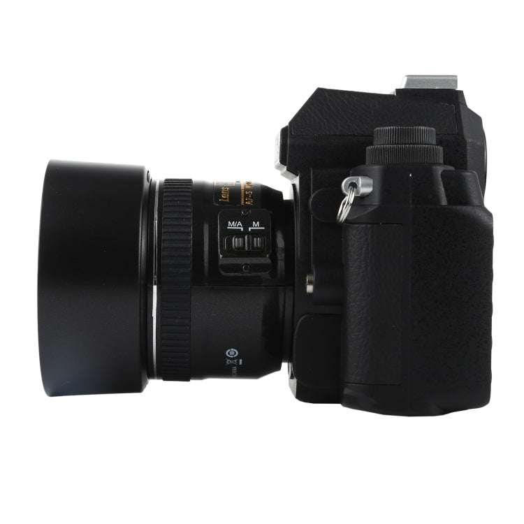 Non-Working Fake Dummy DSLR Camera Model DF Model Room Props Ornaments Display Photo Studio Camera Model Props, Color:Black(With Hood) - Camera Model by PMC TechLife | Online Shopping South Africa | PMC TechLife