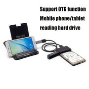 Olmaster External Notebook Hard Drive Adapter Cable Easy Drive Cable USB3.0 to SATA Converter, Style:Hard Disk Dedicated, Size:2.5 Inch