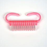 10 PCS Cleaning Brush Tools Nail Art Care Manicure Pedicure Remove Dust Small Angle Clean Brushes(Pink)