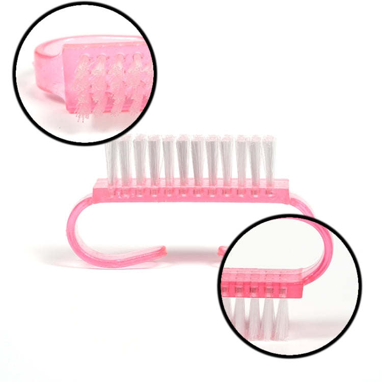 10 PCS Cleaning Brush Tools Nail Art Care Manicure Pedicure Remove Dust Small Angle Clean Brushes(Purple) - Nail Art Equipment by PMC TechLife | Online Shopping South Africa | PMC TechLife