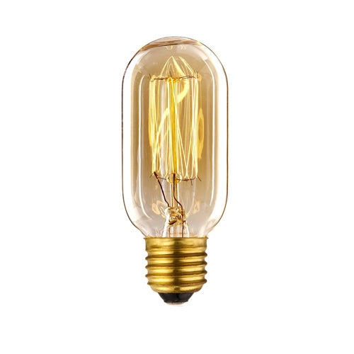 E27 40W Retro Edison Light Bulb Filament Vintage Ampoule Incandescent Bulb, AC 220V(T45 Filament) - Retro Lights by PMC TechLife | Online Shopping South Africa | PMC TechLife