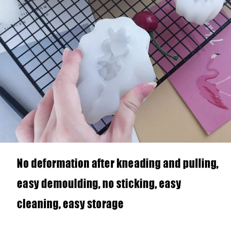 SX-ZW-140 Fleshy Three-Dimensional Candle Silicone Mold DIY Handmade Soap Aromatherapy Epoxy Mold - free shipping - PMC TechLife - Order now!