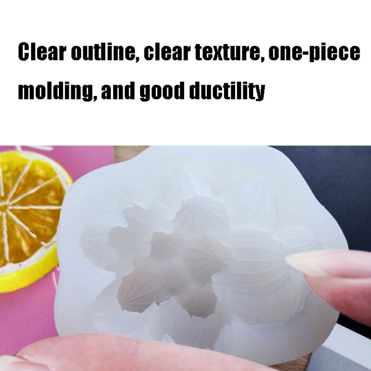 SX-ZW-196 Fleshy Three-Dimensional Candle Silicone Mold DIY Handmade Soap Aromatherapy Epoxy Mold - Candles & Candle Holders by PMC TechLife | Online Shopping South Africa | PMC TechLife