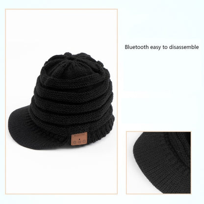 YZ Binaural Call Music Bluetooth Cap Winter Warm Wireless Headset Cap - Smart Hats by PMC Jewellery | Online Shopping South Africa | PMC Jewellery | Buy Now Pay Later Mobicred