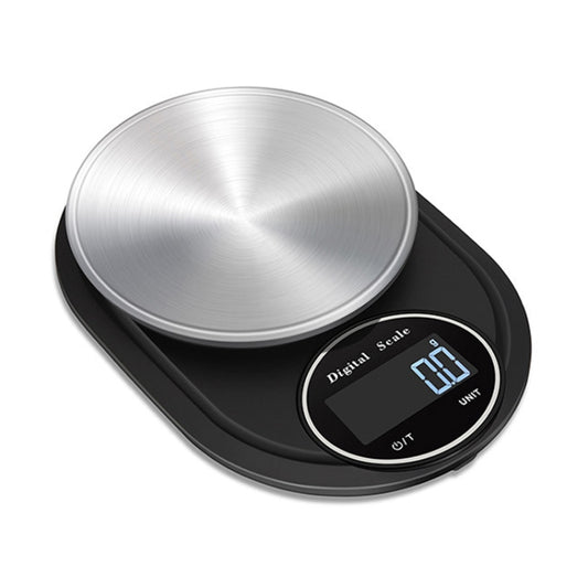 Home Kitchen Electronic Scale High Precision Stainless Steel Jewelry Scale, Style:Hemming, Specification:5kg/0.1g - free shipping - PMC Jewellery - Order now!