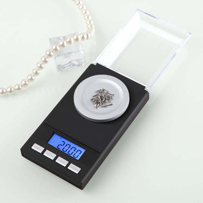 50g/0.001g High-Precision Portable Jewelry Scale  Mini Electronic Scale Precision Carat Electronic Scale - Jewelry Scales by PMC Jewellery | Online Shopping South Africa | PMC Jewellery | Buy Now Pay Later Mobicred