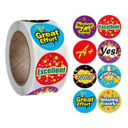 Children Toy Reward Stickers Office Stationery Decoration Label Sealing Sticker, Size: 2.5cm / 1inch(A-114)