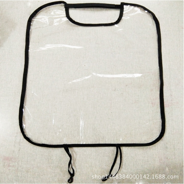 2 PCS Car Seat Back Cover Protector for Kids Kick Mat Car Seat Covers Automobile Kicking Mat(Transparent) - Seat Accessories by PMC TechLife | Online Shopping South Africa | PMC TechLife