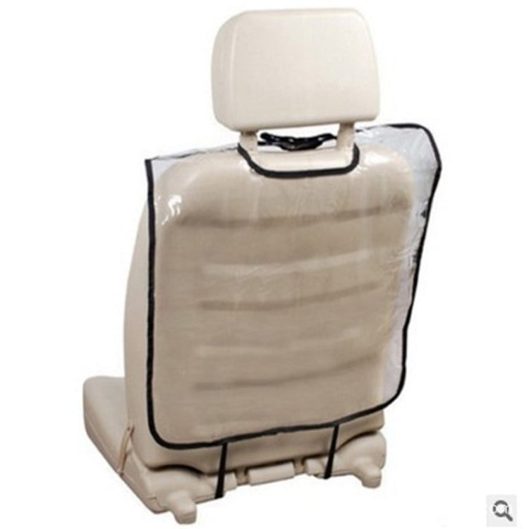 2 PCS Car Seat Back Cover Protector for Kids Kick Mat Car Seat Covers Automobile Kicking Mat(Transparent) - Seat Accessories by PMC TechLife | Online Shopping South Africa | PMC TechLife