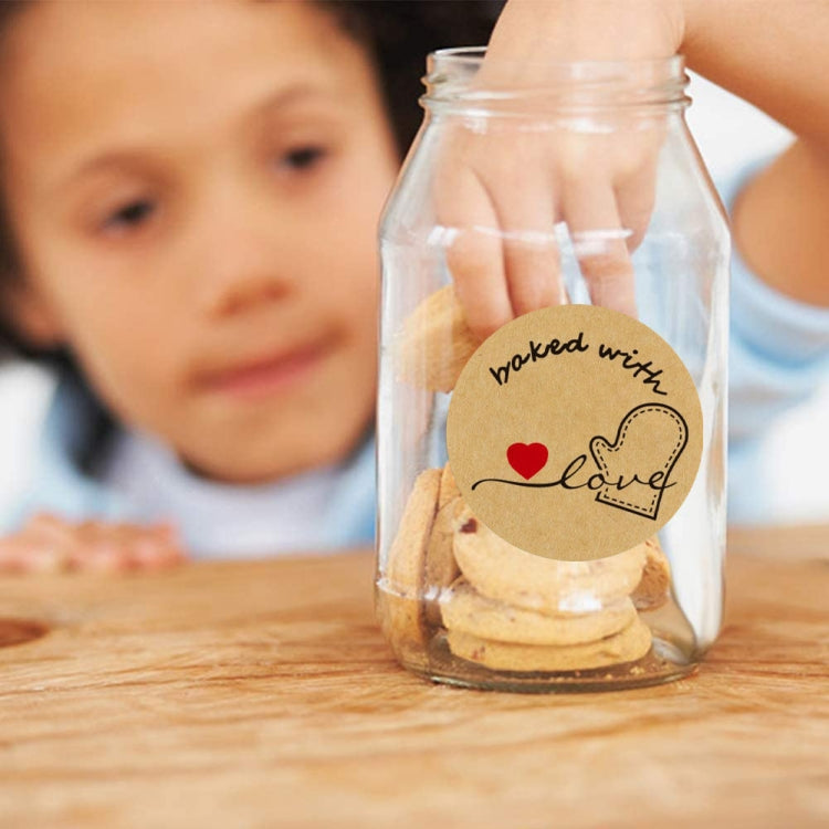 Baked Cake Food Holiday Decoration Label Sticker, Size: 2.5cm / 1inch(B-45) - Sticker & Tags by PMC TechLife | Online Shopping South Africa | PMC TechLife