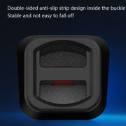 5 PCS Car Phone Holder Base Universal Car Air Outlet Clip Bracket Base, Colour: Silver Reflective