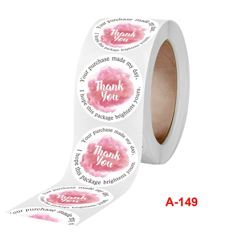 Handicraft Decoration Envelope Seal Sticker Thank You Label, Size: 2.5 cm / 1 inch(A-149) - Sticker & Tags by PMC TechLife | Online Shopping South Africa | PMC TechLife