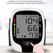 Wrist Type Electronic Blood Pressure Monitor Home Automatic Wrist Type Blood Pressure Measurement, Style: Live Voice Broadcast(White English)