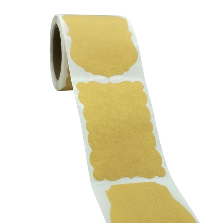 3 PCS Natural Kraft Paper Christmas Label Gift Decoration Stickers, Size: 75 x 50mm(B-63) - Printer Paper & Stickers by PMC TechLife | Online Shopping South Africa | PMC TechLife