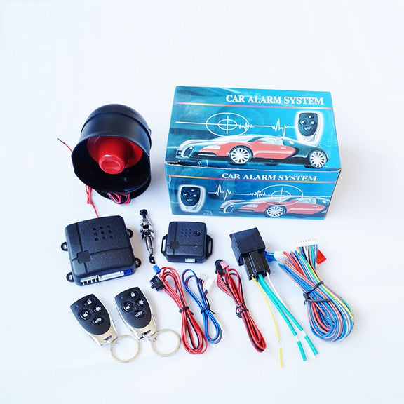 2 Set Car Alarm Remote Control Alarm With Alarm Horn