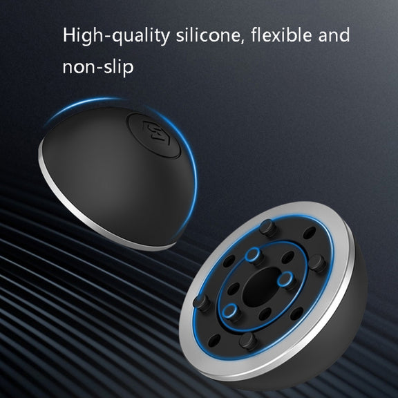 Suohuang SH-1029 Aluminum Portable Bracket Foot Pad for MacBook, Laptop(Black)