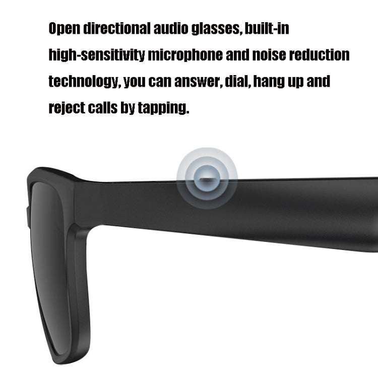 A12 Smart Bluetooth Audio Sunglasses Bluetooth Glasses(Blue)