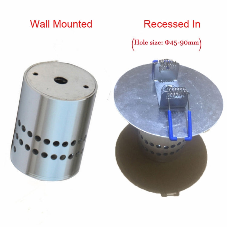 3W Modern Interior Creative Spiral Round Wall Lamp for Club, KTV, Corridor, Aisle, Background Wall Decoration Lamp Recessed In(White Light) -  by PMC TechLife | Online Shopping South Africa | PMC TechLife