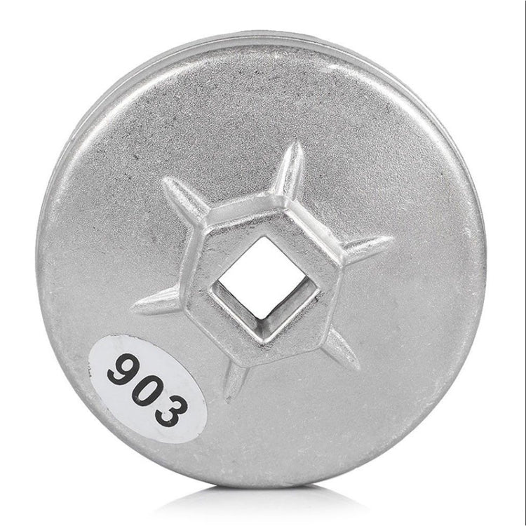 903 74mm 14 Flute Aluminum Oil Filter Wrench Socket Remover Tool for BMW AUDI Benz - Hand Tool Sets by PMC TechLife | Online Shopping South Africa | PMC TechLife