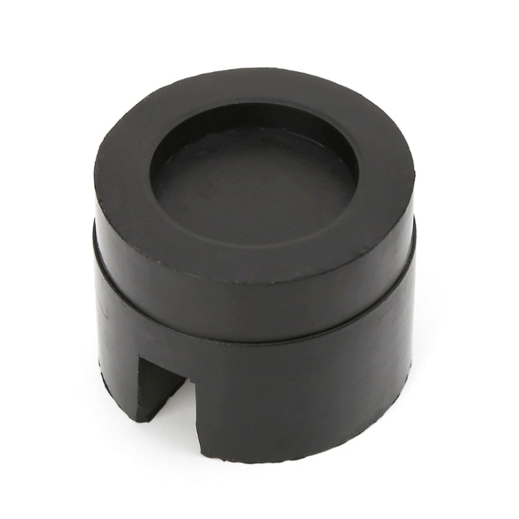 Floor Slotted Car Rubber Jack Pad Frame Protector Adapter Jacking Disk Pad Tool(Black) - Car Jacks by PMC TechLife | Online Shopping South Africa | PMC TechLife