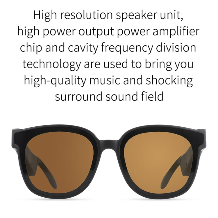 A13 Smart Audio Sunglasses Bluetooth Earphone(Dark Gray) - Bluetooth Earphone by PMC TechLife | Online Shopping South Africa | PMC TechLife