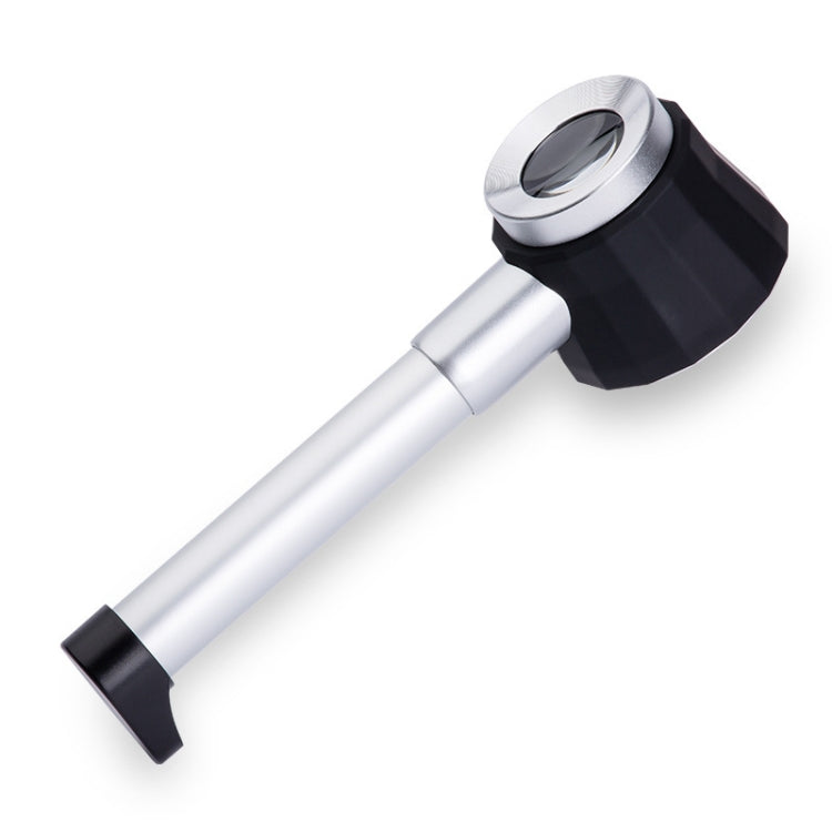 Handheld With Scale With 3 Lights 45 Times Magnifying Glass High-Definition Double Lens Magnifying Glass - Hand Held Style by PMC TechLife | Online Shopping South Africa | PMC TechLife