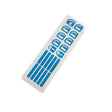 Car Window Sticker Lifter Modified Sticker Car Luminous Switch Car Window Button Car Sticker(Luminous Blue) - Decorative Sticker by PMC TechLife | Online Shopping South Africa | PMC TechLife