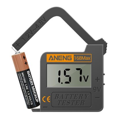 2 PCS ANENG 168MAX Portable Battery Tester High-Precision Battery Power Tester Battery Capacity Tester - Battery & Resistance Tester by ANENG | Online Shopping South Africa | PMC Jewellery | Buy Now Pay Later Mobicred