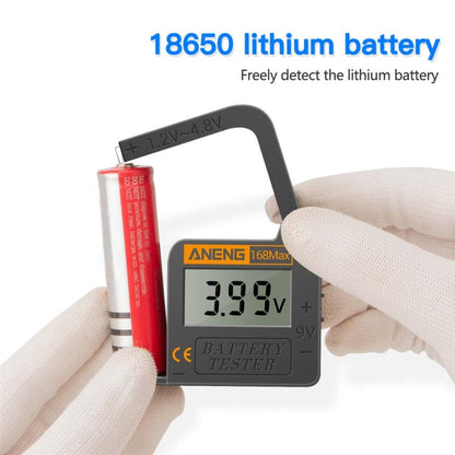 2 PCS ANENG 168MAX Portable Battery Tester High-Precision Battery Power Tester Battery Capacity Tester - Battery & Resistance Tester by ANENG | Online Shopping South Africa | PMC Jewellery | Buy Now Pay Later Mobicred